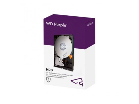 Disco Duro Purple Pro de 10 TB / 7200 RPM / Optimizado para Soluciones de Videovigilancia con Analiticos